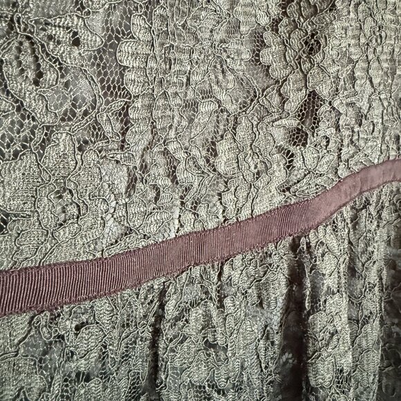 Green Lace Cocktail Dress - Picture 3 of 5